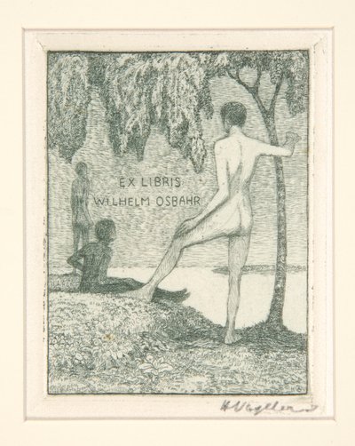 Exlibris von Heinrich Vogeler