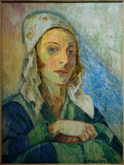 Porträt Sonja Marchlewska von Heinrich Vogeler