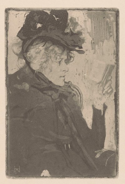 Lesende Frau von Heinrich Wolff