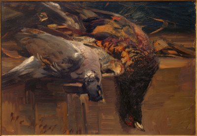 Erlegtes Federwild von Heinrich von Zügel
