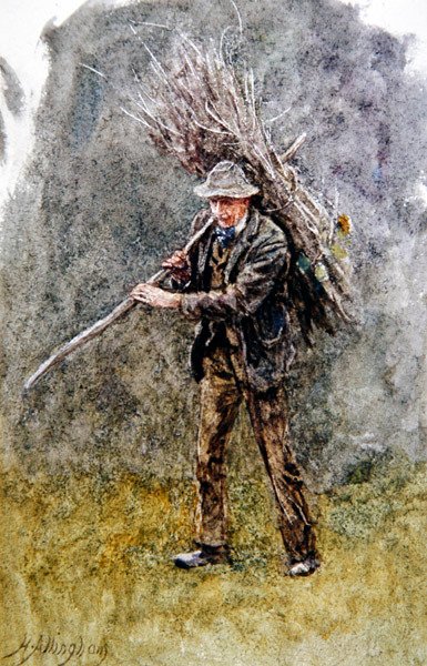 Meister Hardy, Gärtner in Witley von Helen Allingham