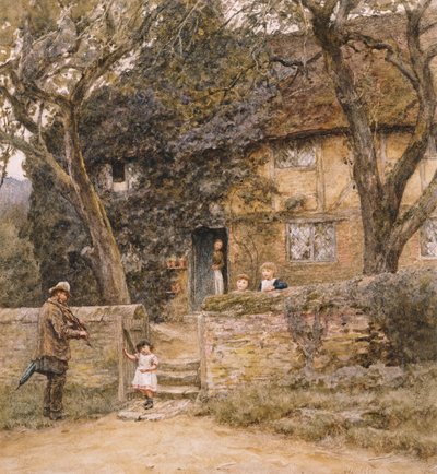 Der Geiger von Helen Allingham