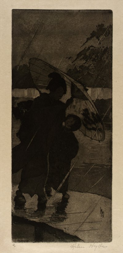 Eine regnerische Nacht von Helen Hyde