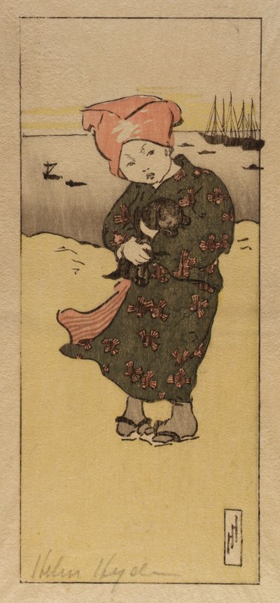Am Bund in Tokio von Helen Hyde