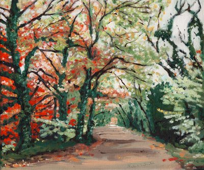 Herbstweg, 2008 von Helen White