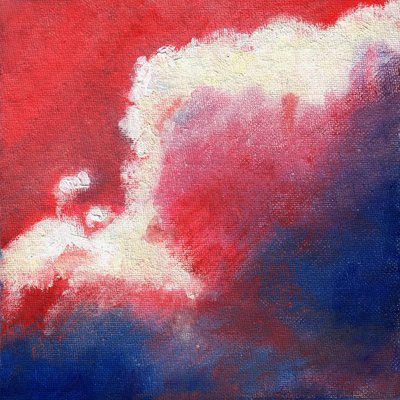 Wolkenminiatur IV, 2016 von Helen White