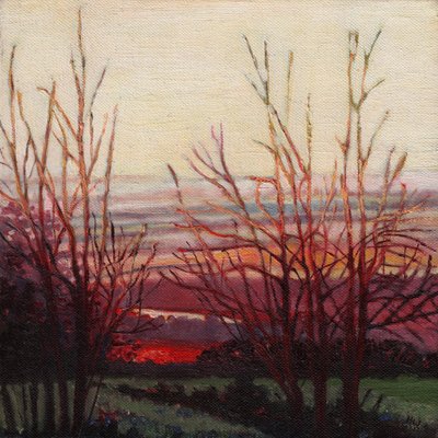 Winterlicht, 2012 von Helen White