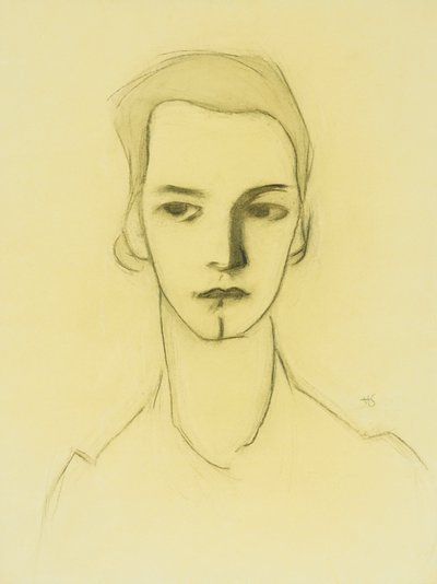 Porträt einer Frau von Helene Schjerfbeck