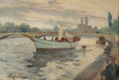 Motiv von der Seine von Helmer Osslund