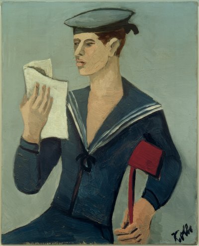 Lesender Matrose von Helmut Kolle