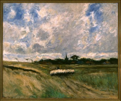 Schafherde von Helmuth Liesegang