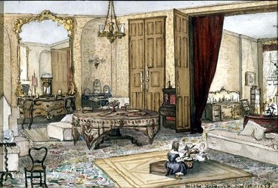 Salon Innenansicht von Heloine Stromeyer