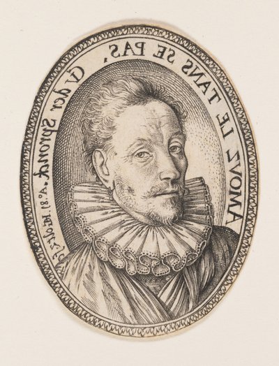 Gheraert van der Spronck von Hendrick Goltzius