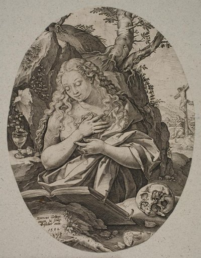 Maria Magdalena von Hendrick Goltzius