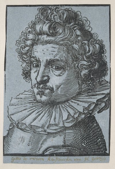 Porträt von Gillis van Breen von Hendrick Goltzius