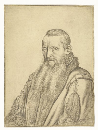 Porträt eines Theologen von Hendrick Goltzius
