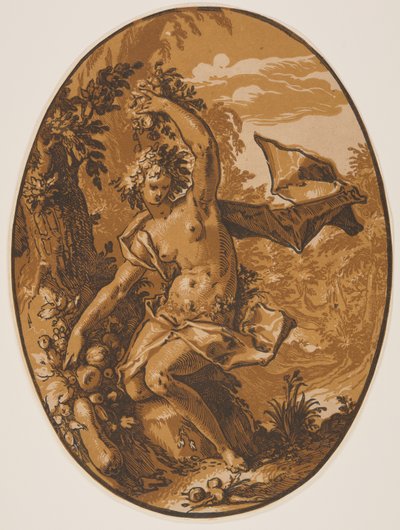 Proserpina, aus Die Gottheiten von Hendrick Goltzius