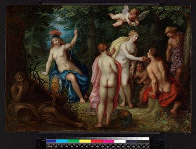 Urteil des Paris, vor 1632 von Hendrick van Balen