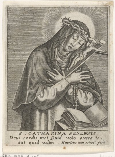 St. Katharina von Siena von Hendrick van Schoel