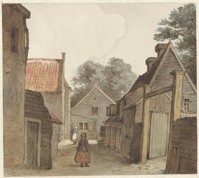 Straße bei der Manege von Hendrik Abraham Klinkhamer