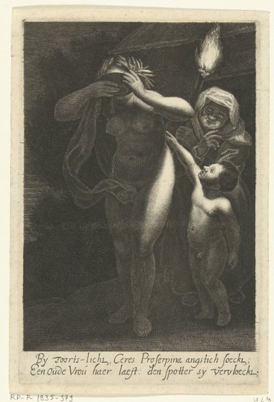 Ceres und Stellio von Hendrik Bary