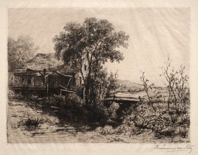 Die verlassene Mühle, 1883 von Hendrik Dirk Kruseman van Elten