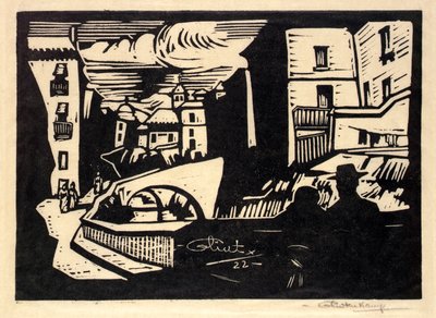 Straße, Granada von Hendrik Glintenkamp