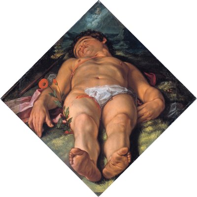 Sterbender Adonis, 1609 von Hendrik Goltzius