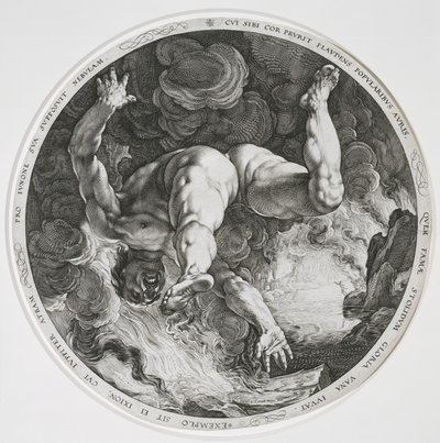Ixion, 1588 von Hendrik Goltzius
