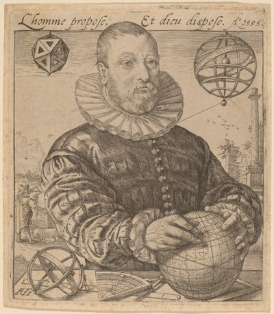 Nicolaus Petri van Deventer von Hendrik Goltzius