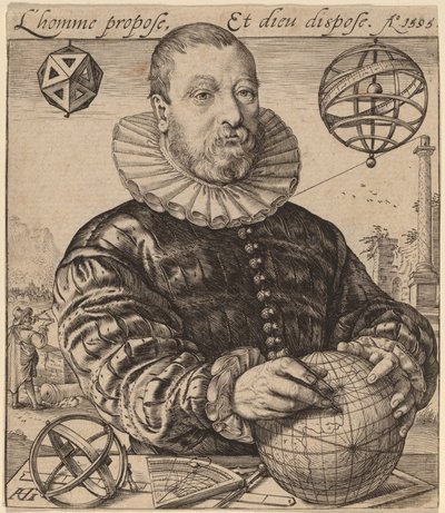 Nicolaus Petri van Deventer von Hendrik Goltzius
