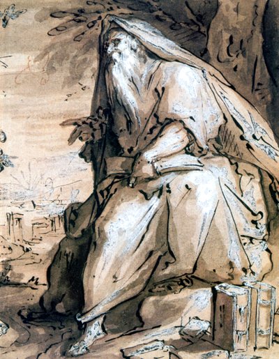 Prophet von Hendrik Goltzius