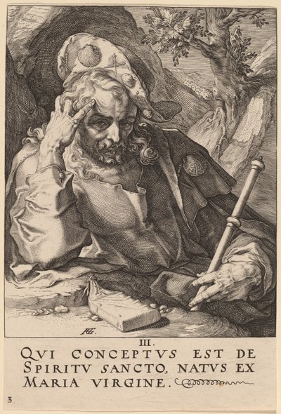Sankt Jakobus der Ältere von Hendrik Goltzius