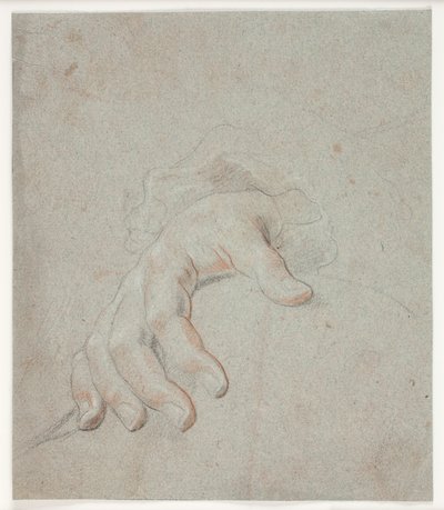 Studie einer Hand von Hendrik Krock