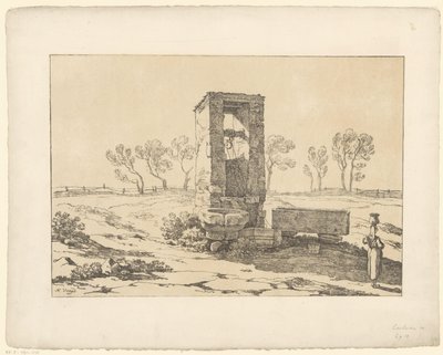 Frau am Brunnen von Hendrik Voogd