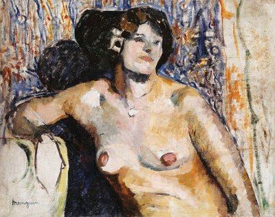 Sitzender Akt von Henri Charles Manguin