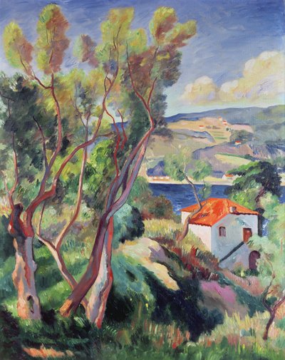 Die Route nach Villefranche von Henri Charles Manguin