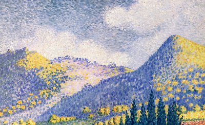 Gebirgige Landschaft von Henri Edmond Cross