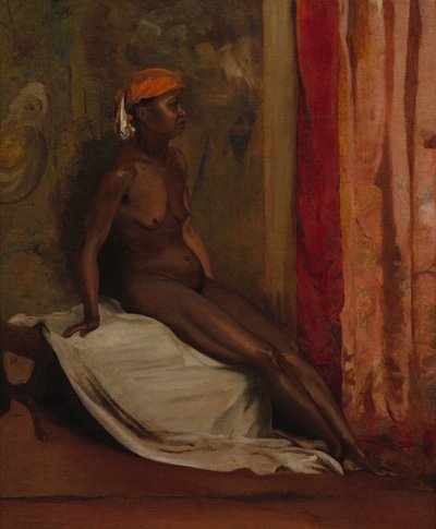 Sitzende afrikanische Frau von Henri Alexandre Georges Regnault