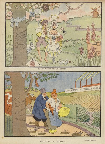 Illustration für Le Rire von Henri Avelot