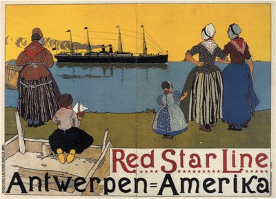 Red Star Line, 1899 von Henri Cassiers