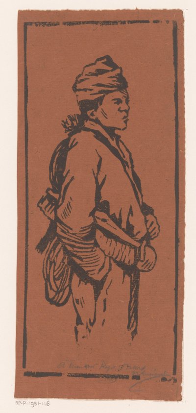 Schornsteinfeger von Henri Charles Guérard (signed by artist)