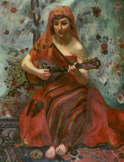 Die Mandolinenspielerin (Die kleine Marie) von Henri Charles Manguin