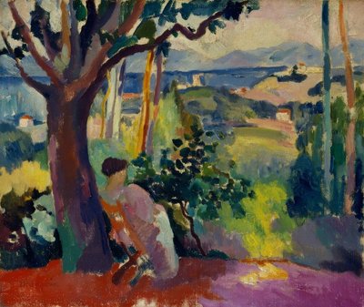 Das Essen in der Villa Demièrie von Henri Charles Manguin