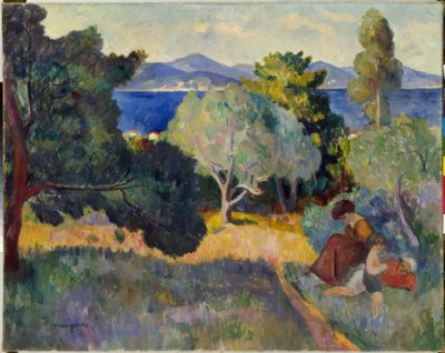Saint-Tropez von Henri Charles Manguin