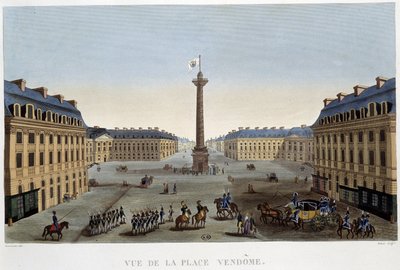 Place Vendôme - Paris von Courvoisier von Henri Courvoisier Voisin