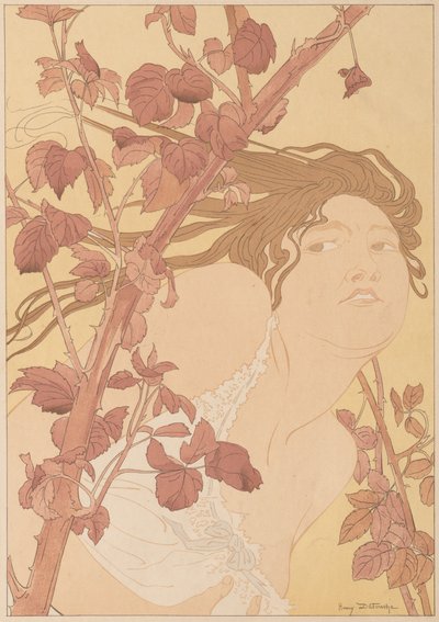 In den Brombeeren, 1898 von Henri Detouche