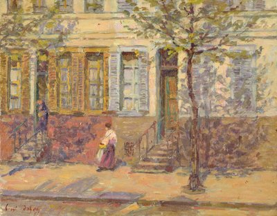 Straßenszene, 1912 von Henri Duhem