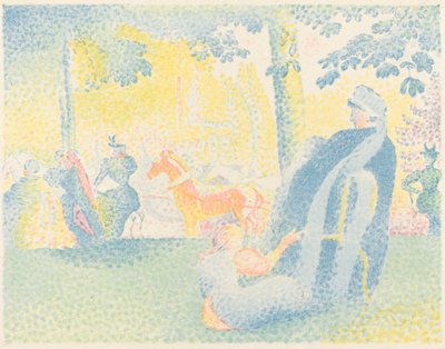 Im Park von Henri Edmond Cross