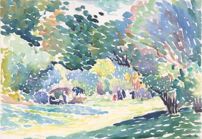 Landschaft, um 1904 von Henri Edmond Cross